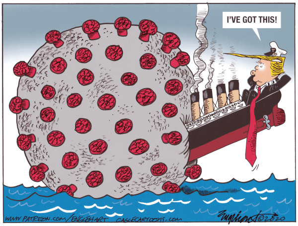 Titanic Trump by Bob Englehart, PoliticalCartoons.com